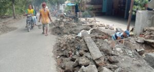 Proyek di Jalan J Wismar Saragih