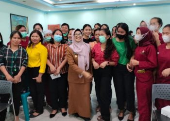 Disnaker Siantar Gelar Sosialisasi Hubungan Industrial di RS Vita Insani