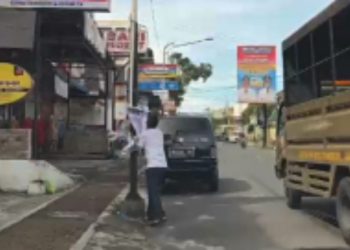 Menjelang Tiba di Siantar, Poster Ganjar Pranowo Dicopot, Sat Pol PP Dikecam