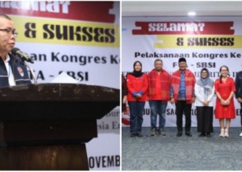 Hasil Kongres ke 2 FTA SBSI Solidaritas, Ramlan Sinaga Ditetapkan Sebagai Ketua Umum