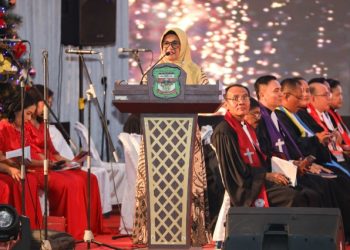 Natal Oikumene Kota Siantar Tahun 2023 Berlangsung Meriah dan Sukses