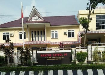 Sat Pol PP Siantar Bersabar Terhadap Pasar Melanthon yang Berdiri dan Beroperasi Tanpa Izin